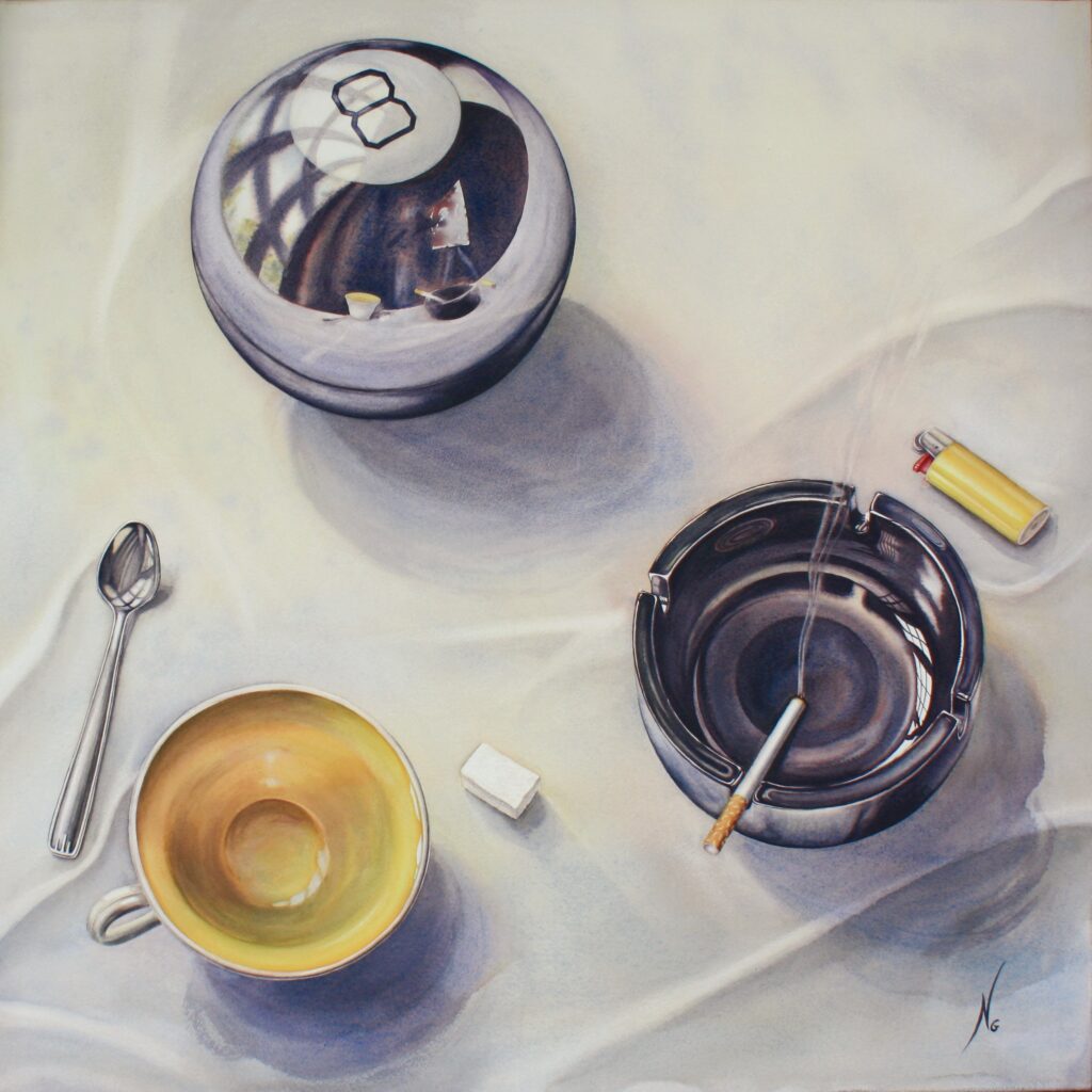 Aquarelle le hasard fait bien les choses