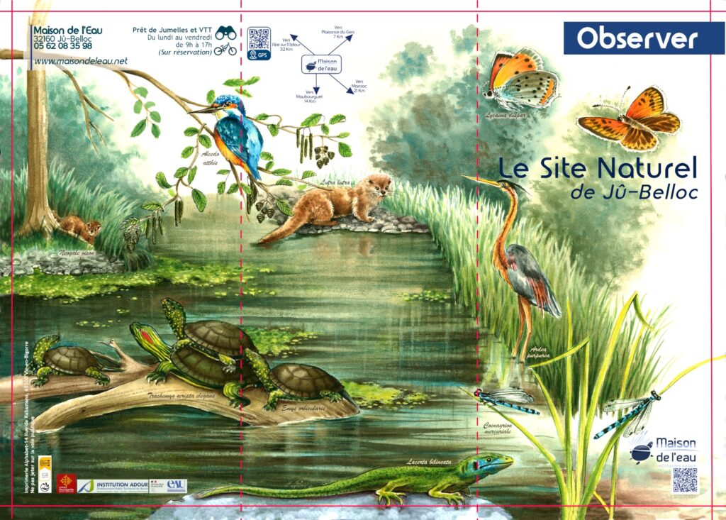 dépliant maison de l'eau jû-belloc